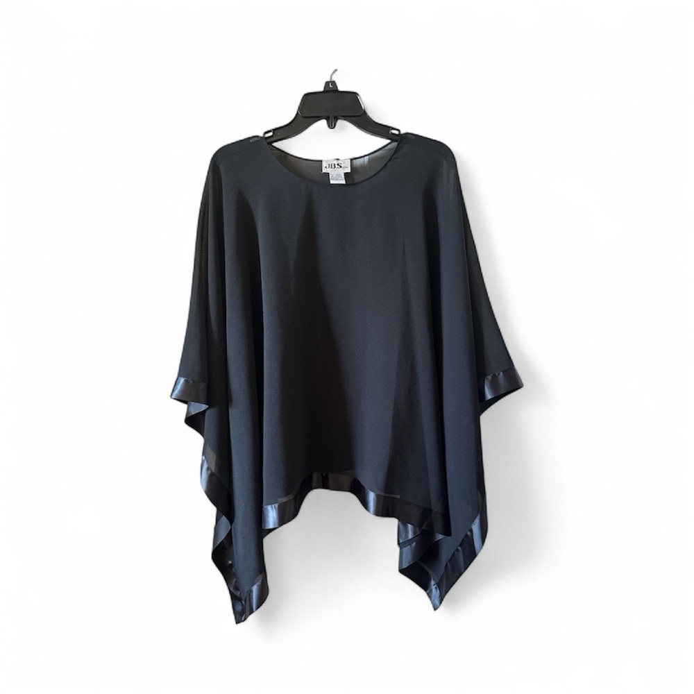 J.B.S. Black Polyester Top